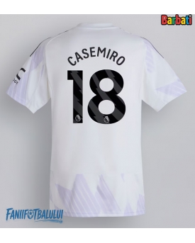 Manchester United Casemiro #18 Tricou Fotbal Replică 2025-26 Barbati Deplasare